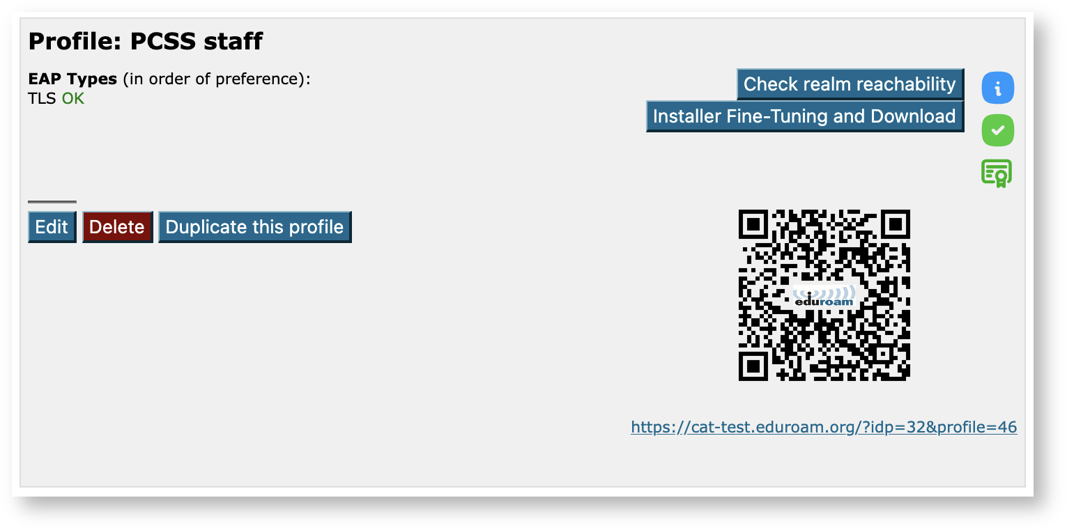 'How to....' eduroam > A guide to eduroam CAT for IdP administrators ver. 2.2 > CATpage10.png